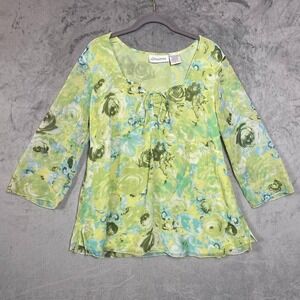 Oh Mamma Y2K Cottagecore Maternity Top Women Medium Festival Spring Break Summer